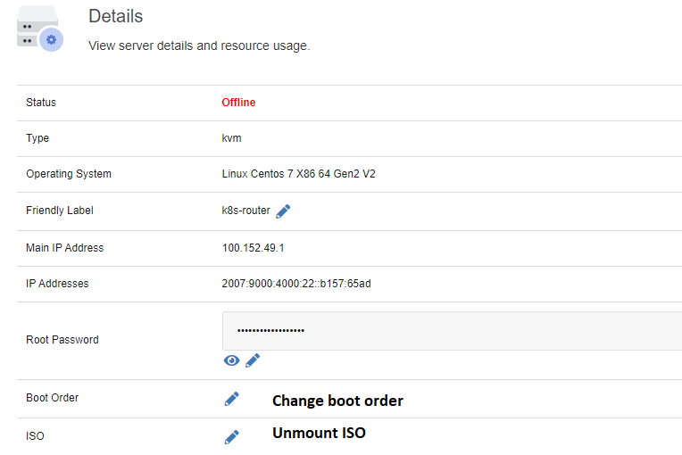 Cloudfanatic unmount ISO